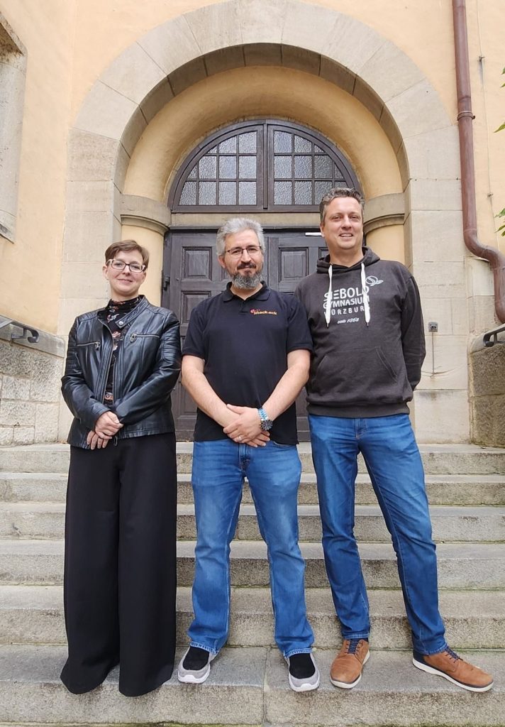 Die Verbindungslehrkräfte im Schuljahr 2025/26: Christian Schäfer, Matthias Kirsch, Nadine Alban