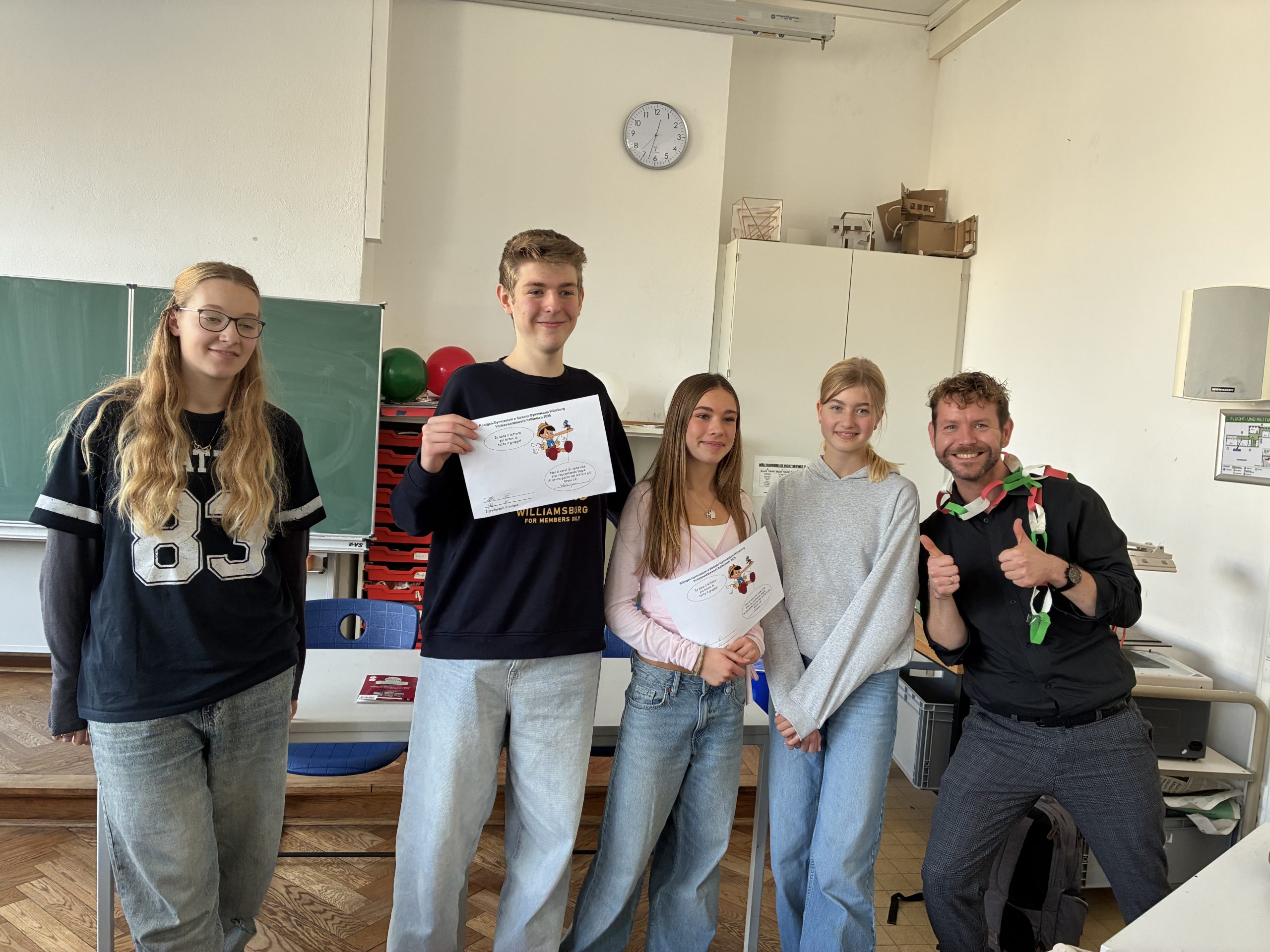 Vorlesewettbewerb Italienisch