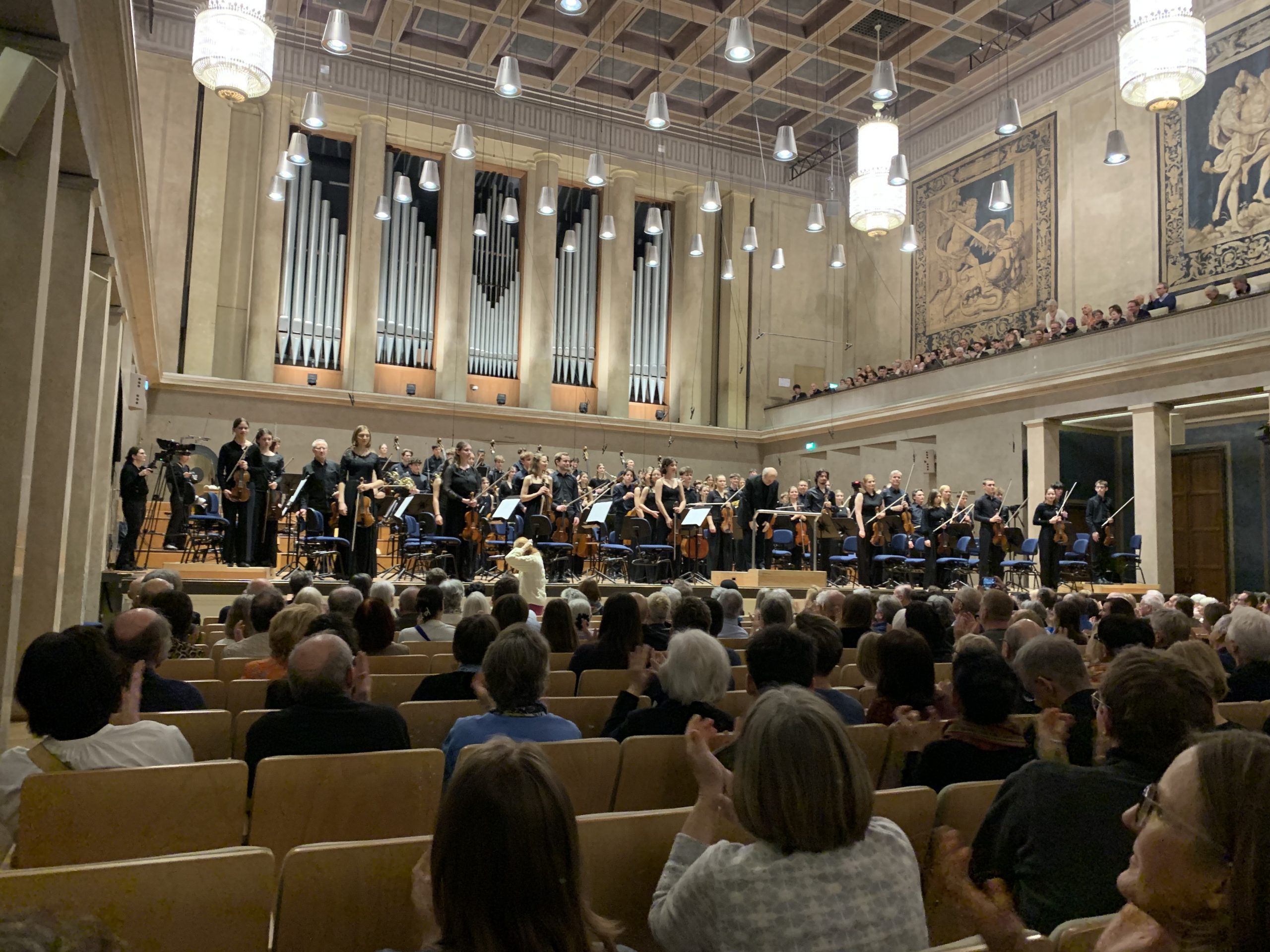 Mit dem BLJO im Herkulessaal