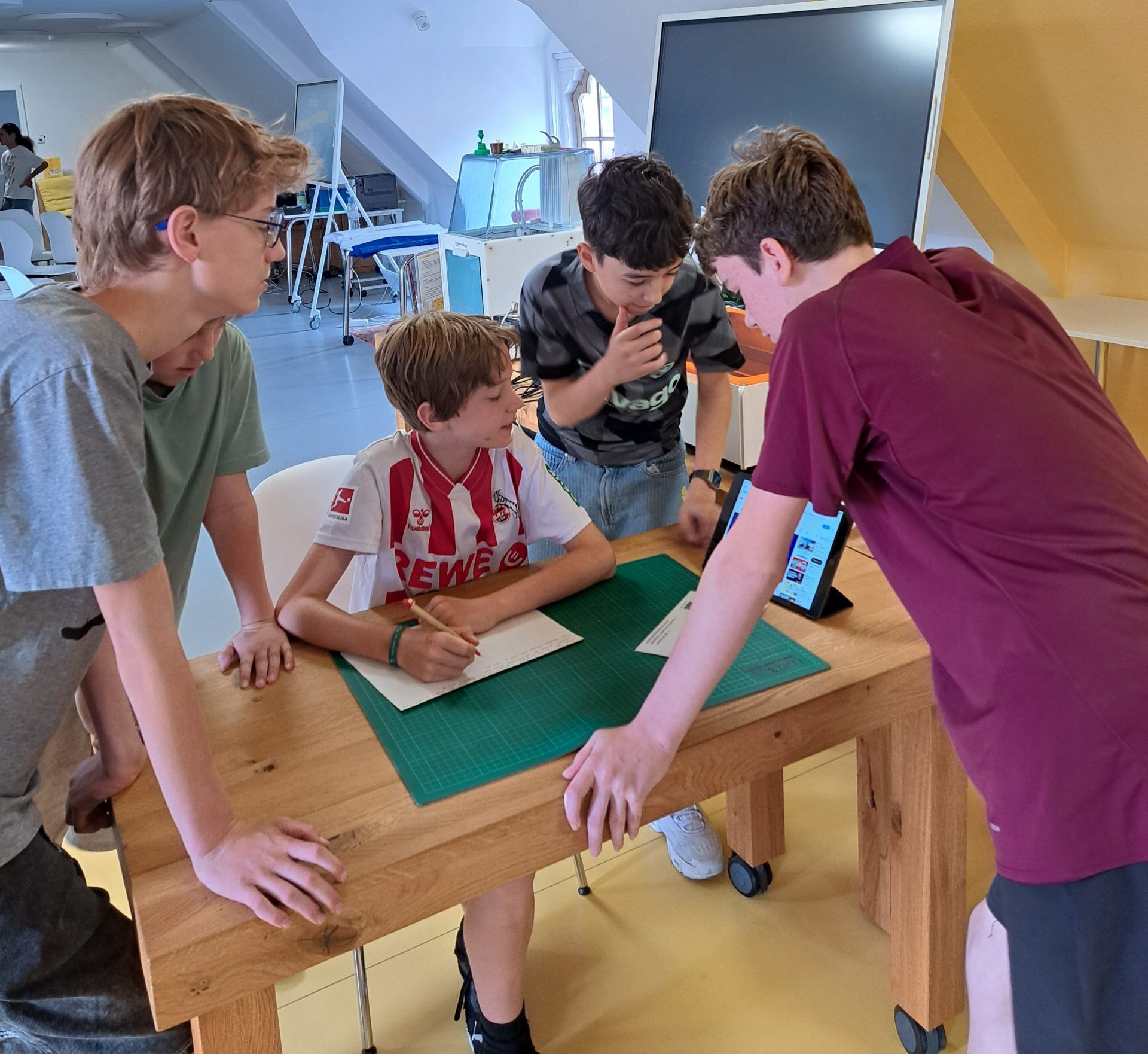 7. Jahrgangsstufe im Falkenhaus