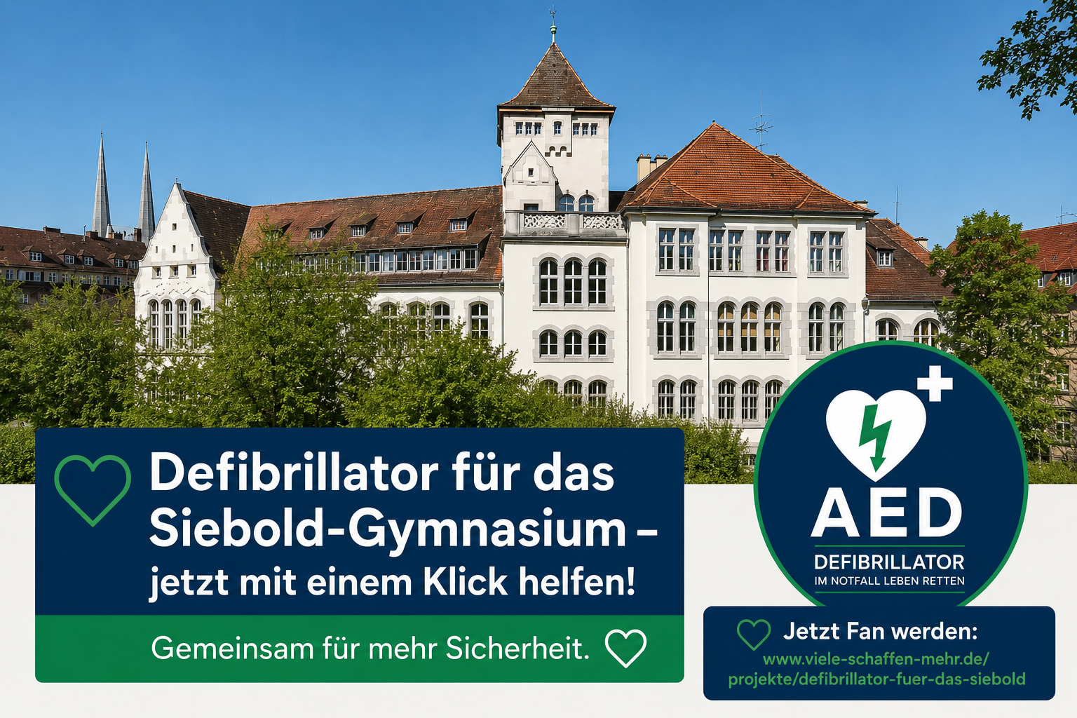 Crowdfunding Defibrillator